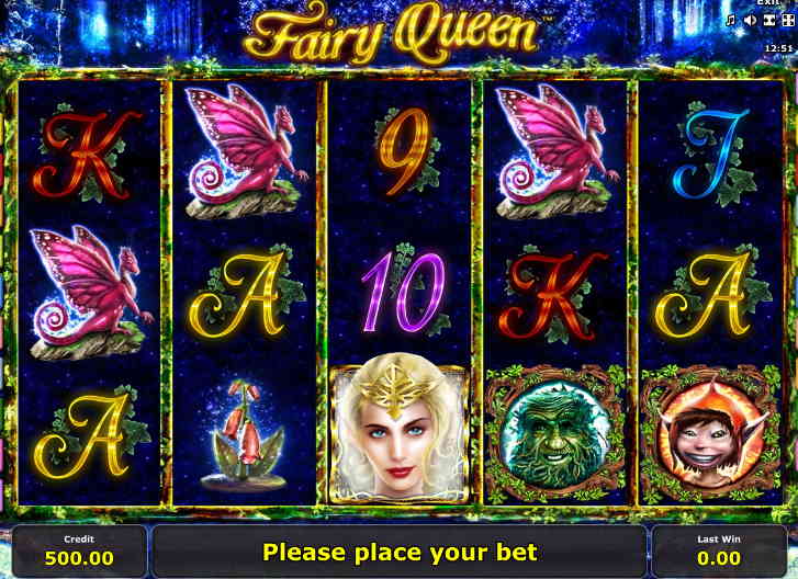 fairy queen игровой автомат