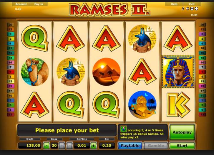 Игровые Автоматы Рамзес 2 Играть Бесплатно